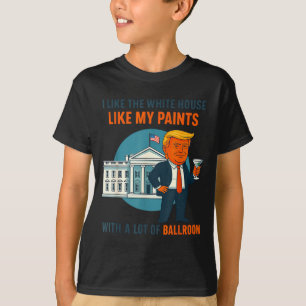 Ik vind het Witte Huis leuk zoals mijn broek met v T-shirt