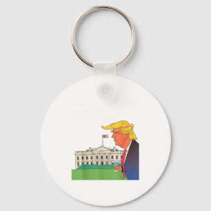 Ik vind het Witte Huis Mijn Broek Met Een hoop Bal Sleutelhanger