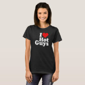 IK VIND HOT HOT HOT GYS BOYS MAN VALENTIJNSDAG Pre T-shirt (Voorkant volledig)