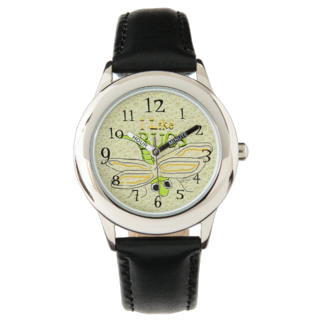 ik vind insecten leuk horloge (Voorkant)