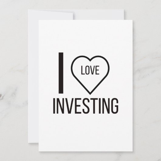 IK VIND INVESTERING VEEL FEESTDAGENKAART (Voorkant)
