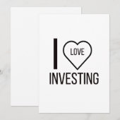 IK VIND INVESTERING VEEL FEESTDAGENKAART (Voorkant / Achterkant)