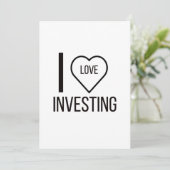 IK VIND INVESTERING VEEL FEESTDAGENKAART (Staand voorkant)