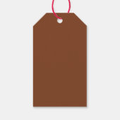 Ik vind je beary veel retro groovy Valentijn Cadeaulabel (Achterkant)