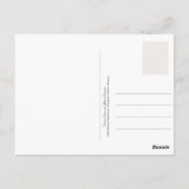 Ik vind je een beetje een tienerachtig, romantisch briefkaart (Achterkant)