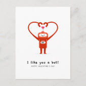 Ik vind je een gelukkige Valentijnsdag Feestdagenkaart (Voorkant)