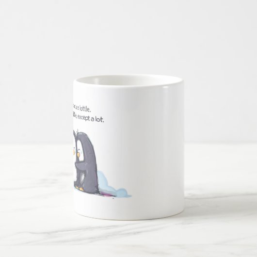 Ik vind je een kleine pinguïn, Mok (Center)