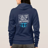 Ik vind je gebrek aan geloof verontrustend hoodie (Achterkant)