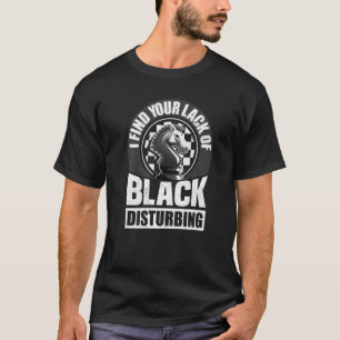 Ik vind je gebrek aan zwarte, verstorende Chess Ch T-shirt