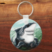 Ik vind je goed Sharktopus Sleutelhanger (Voorkant)
