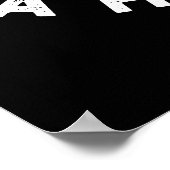 Ik vind je leuk als een hole partij Funny Donut Do Poster (Hoek)