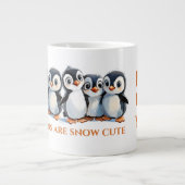Ik vind je leuk, Penguins Lover Gift, Grote Koffiekop (Voorkant)