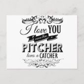 IK VIND JE MEER DAN EEN PITCHER VAN EEN KATCHER -. BRIEFKAART (Voorkant)