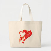 IK VIND JE OOIT EN EEN DAG HART GROTE TOTE BAG (Voorkant)
