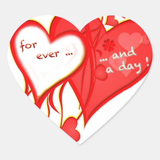 IK VIND JE OOIT EN EEN DAG HART STICKER (Voorkant)