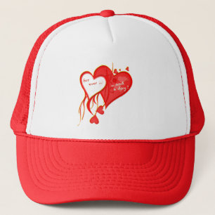 IK VIND JE OOIT EN EEN DAG HART TRUCKER PET