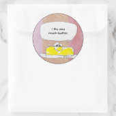 Ik vind je veel boter Sticker (Tas)