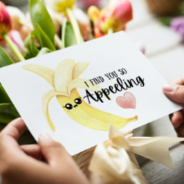 Ik vind je zo gevouwen Wenskaart. Kaart