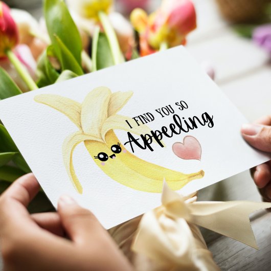 Ik vind je zo gevouwen Wenskaart. Kaart