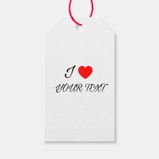 Ik vind jouw tekst leuk cadeaulabel (Voorkant)