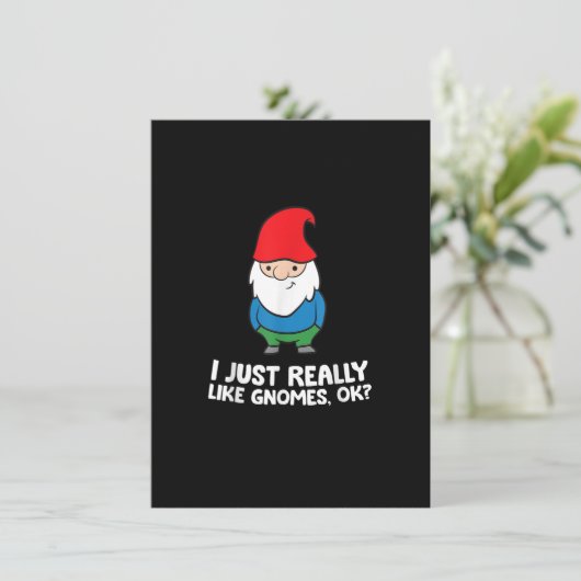 Ik vind kabouters gewoon echt leuk, Ok Tuinkaboute Kaart (Staand voorkant)