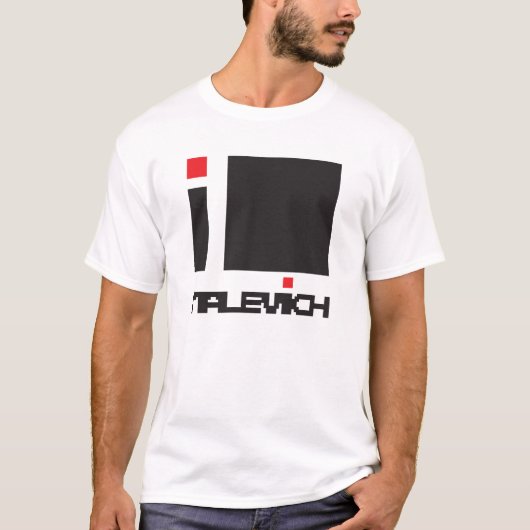 IK VIND KAZIMIR MALEVICH T-shirt (Voorkant)