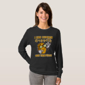 Ik vind kipnuggets leuker dan mensen t-shirt (Voorkant volledig)