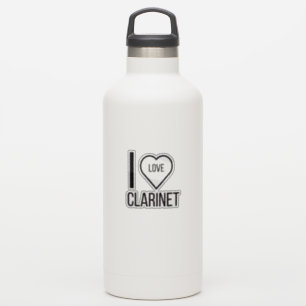 IK VIND KLARINET STICKER