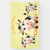 Ik vind koeien leuk Art Thunder_Cove Spandoek (Verticaal)