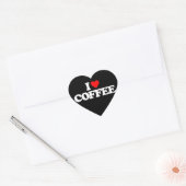 IK VIND KOFFIE VEEL HART STICKER (Envelop)
