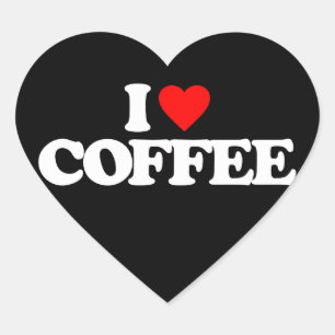 IK VIND KOFFIE VEEL HART STICKER