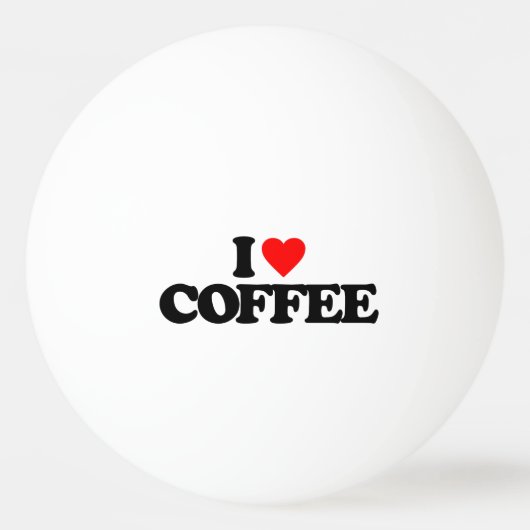 IK VIND KOFFIE VEEL PINGPONGBAL (Voorkant)