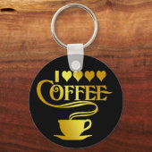 IK VIND KOFFIE VEEL SLEUTELHANGER (Voorkant)