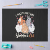 Ik vind konijnen echt leuk tissuepapier (Craft)