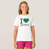 IK VIND LETTUCE T-SHIRT (Voorkant volledig)