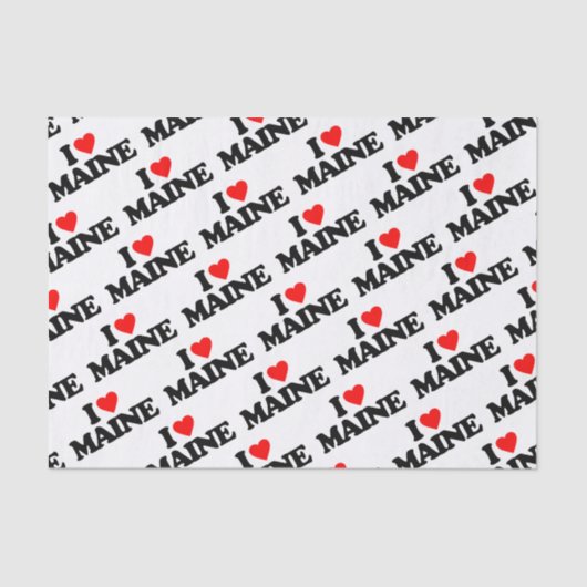 IK VIND MAINE TISSUEPAPIER (Voorkant)