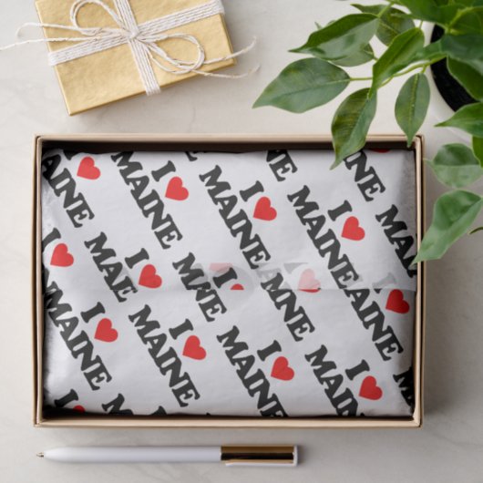 IK VIND MAINE TISSUEPAPIER (Geschenk)