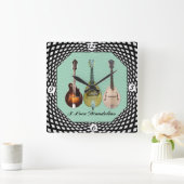 IK VIND MANDOLINES VIERKANTE KLOK (Huis)