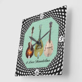 IK VIND MANDOLINES VIERKANTE KLOK (Hoek)