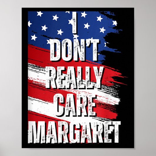 Ik vind Margaret Funny Jd Vance Meme niet erg Poster (Voorkant)