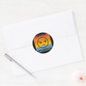 Ik vind Margaret Funny Meme niet erg Ronde Sticker (Envelop)