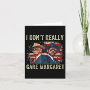 Ik vind Margaret Funny Trump en Vance niet erg Kaart