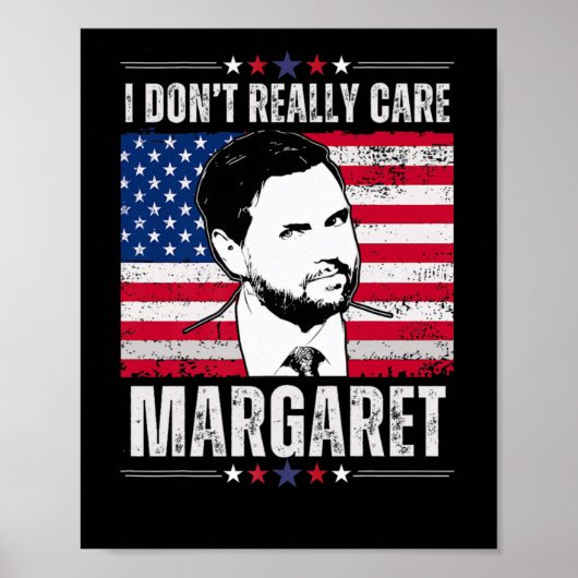 Ik vind Margaret Jd Vance niet zo grappig Poster (Voorkant)