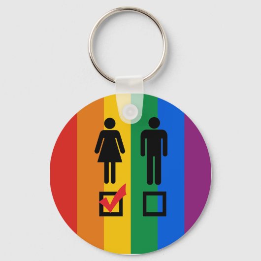 IK VIND MEISJES SLEUTELHANGER (Voorkant)