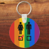 IK VIND MEISJES SLEUTELHANGER (Voorkant)