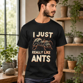 Ik vind mieren echt leuk voor liefhebbers t-shirt