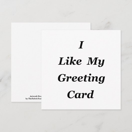 Ik vind mijn kaart (Voorkant / Achterkant)