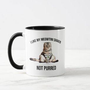 Ik vind mijn Meowtini Shaken niet Gesponnen Martin Mok