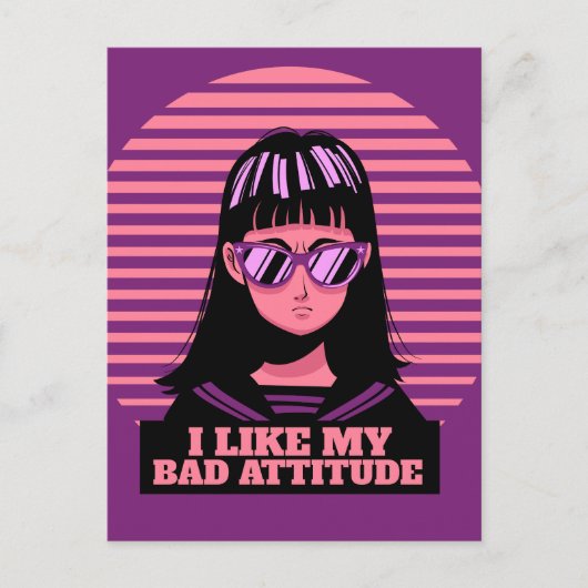 IK VIND MIJN SLECHTE BRIEFKAARTEN VAN MEISJES-LADI (Voorkant)