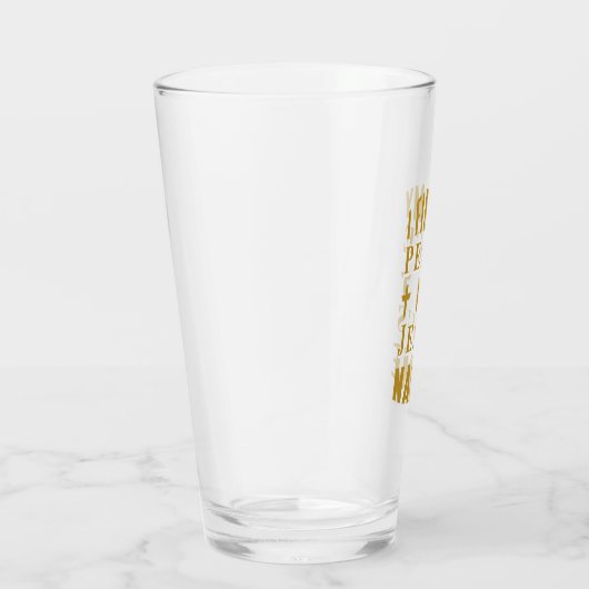 Ik vind mijn vrede in Jezus naam Glas (Rechts)